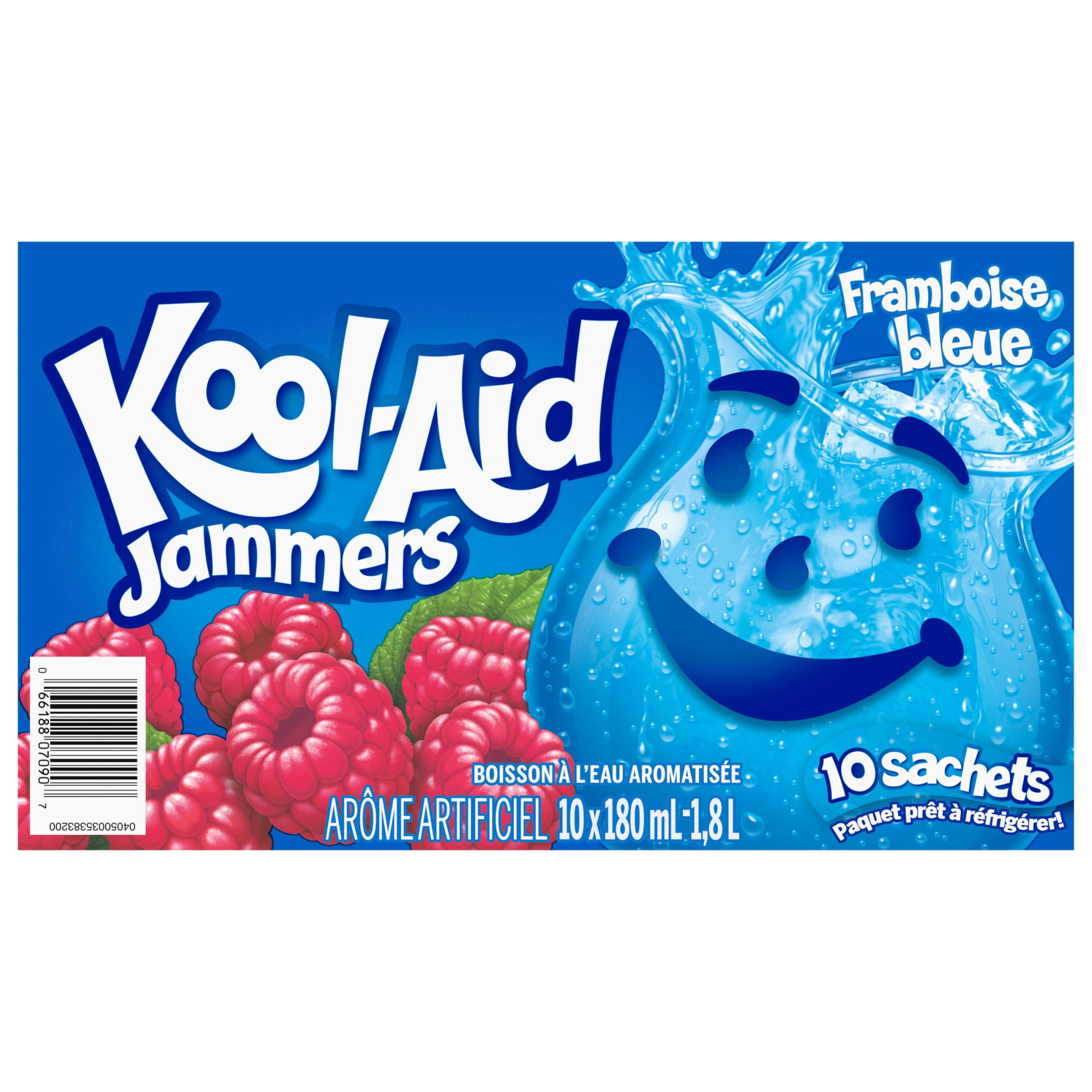 Boisson Jammers Framboise Bleue