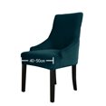 thumbnail image 3 of Amdohai Chair Cover Velvet Chair Slipcovers Removable Washable Soft Dining Chair Protector Cover Jasper, 3 of 8