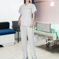 thumbnail image 4 of lionlar Unisex Scrubs Set Classic Durable Male Female Skin Friendly Nurses Week Gift XXL, 4 of 9