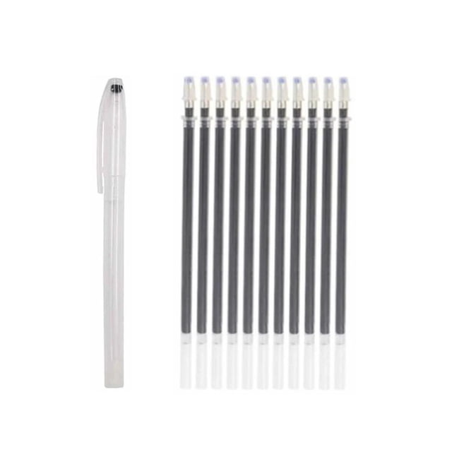 Heat Erasable Fabric Pen, 4 Colors for Sewing & Quilting, Black
