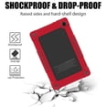 thumbnail image 2 of Mignova pour Walmart Onn 11.6 Pro Case, Étui de Protection Hybride Robuste Résistant aux Chutes et aux Chocs, Convivial pour Enfants, pour Walmart Onn 11.6 Pro (Modèle : 100043279) Tablette 11.6 Pouces (Rouge/noir), 2 of 6