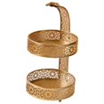 thumbnail image 2 of Luxury Cosmetics Jewelry Tray Skincare Holder Multipurpose Storage Organizer for 2 Tier, 2 of 9