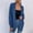 Dark Blue, variant on Styesk Cardigan for Women Women Casual Soild Long Sleeve Pocket Plush Long Knit Cardigan Sweater