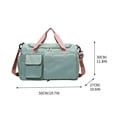 thumbnail image 1 of Travel Foldable Crossbody Shoulder Bag with Large Capacity 3-5 Day Clothing Storage and Multiple Compartments, 1 of 2