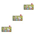 thumbnail image 3 of Ruiboury Weather-resistant And Robust Couch Cover Easy To Vivid Print Christmas Deer Pattern Mailbox Sleeve Cloth Standard Size YTYH2309052 3Set, 3 of 6
