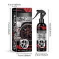 thumbnail image 3 of Ovzne Strong Stain Removal And Rust Polishing Maintenance Rims Car Wheel Cleaner 120ml On Clearance, 3 of 8
