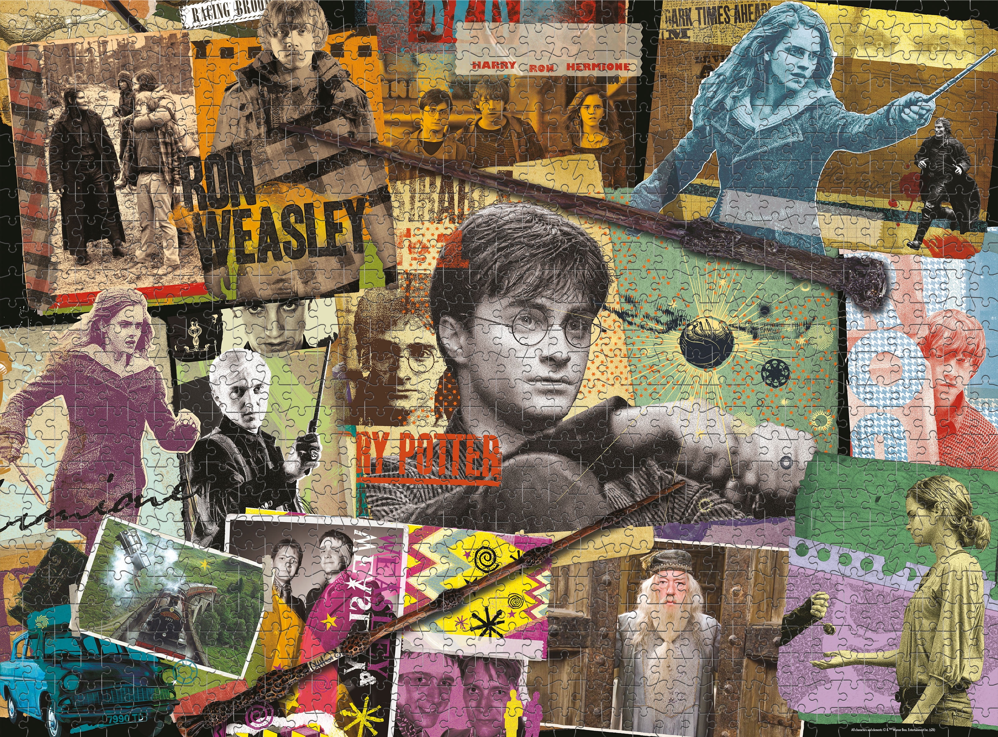 Puzzle Ceaco Harry Potter Collage 2 de 1000 pièces pour adultes à partir de 14 ans