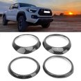 thumbnail image 4 of Fydun Central Control Air Vent Outlet Rings Frame Trim  Fit For Tacoma 2016-2020  Carbon Fiber Style Decoration  Air Vent Outlet Cover, 4 of 8