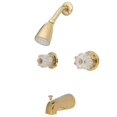 thumbnail image 3 of Kingston Brass Kb142 Tub And Shower Faucet Complete Set - Polished Brass Finish, 3 of 4