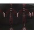 thumbnail image 4 of oneOone Georgette Viscose Fabric Chevron Ikat Decor Fabric Printed BTY 42 Inch Wide, 4 of 4