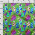 thumbnail image 3 of oneOone Polyester Spandex Green Fabric Texture Craft Projects Decor Fabric Printed By The Yard 56 Inch Wide-A8, 3 of 5