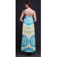 thumbnail image 3 of Bimba Robe Longue Décontractée pour Femmes en Rayonne Teinture sur Nœuds à Bretelles Spaghetti, Maxi Robe d'Été - Petit, 3 of 4