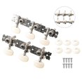 thumbnail image 4 of 6Pcs Acoustic/Folk Guitar Tuning Pegs Tuners Machine Heads Chrome Part 3R+3L, 4 of 10