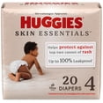 thumbnail image 1 of Huggies Skin Essentials Baby Diapers, Sizes NB-6, 1 of 9
