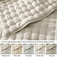 thumbnail image 2 of WDCOZY Ensembles de Literie Courtepointe Beige Grand Lit avec 2, 2 of 9