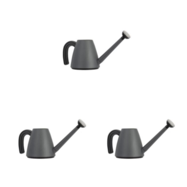 serony Arrosoir pour Arrosage de Jardin Efficace - Résistant aux Chocs et Répartition Uniforme de l'Eau 1.8L Gris Espace 3Set