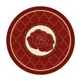 thumbnail image 2 of LSLJS Napperon Rond Rose pour Table à Manger Tapis de Table en Caoutchouc Accessoires de Cuisine Décoration Napperon Maison, Place Mats Ustensiles et Gadgets de Cuisine, 2 of 6