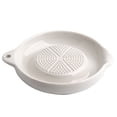 thumbnail image 1 of Assiette Râpe en Porcelaine Assiette Râpe en Porcelaine pour Ail Oignon Fromage Râpe en Céramique Polyvalente pour Gingembre Outil d'Alimentation, 1 of 8
