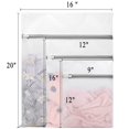 thumbnail image 5 of Muchfun 3Pcs Durable Diamond Mesh Laundry Bags for Delicates 1 Large 16 x 20 Inches 1 Medium 12 x 16 Inches 1 Small 9 x 12 Inches (Diamond Mesh), 5 of 5