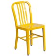 thumbnail image 1 of Yellow Metal Indoor-Outdoor Chair, 1 of 9