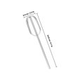 thumbnail image 2 of Minkissy 1Pack Metal Whisks For Cooking Hand Mixer Beaters For Baking Occasions, 2 of 8