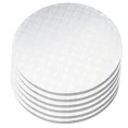 thumbnail image 1 of Round Smooth Edge Cake Board White – 12″ X ½ ” Thick - 6 pack, 1 of 7