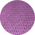 thumbnail image 1 of Ahgly Company Tapis d'Intérieur Ronds Transitionnels Lavables à la Machine, Magenta Foncé Violet, 6 Pieds Rond, 1 of 7