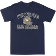 thumbnail image 1 of CFL Winnipeg Blue Bombers Helmet Navy 2X-Large T-Shirt, 1 of 4