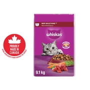 Whiskas Beef Selections Natural Adult Dry Cat Food