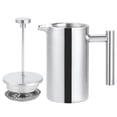 thumbnail image 5 of Press Coffee Pot350ml Double Deck Stainless Coffee Pot Insulated Coffee Kettle Professional Grade, 5 of 5