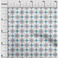 thumbnail image 1 of oneOone Cotton Silk Fabric Square & Triangle Geometric Printed Craft Fabric BTY 42 Inch Wide, 1 of 4