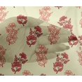 thumbnail image 4 of oneOone Viscose Chiffon Light Yellow Fabric Floral Block Sewing Material Print Fabric By The Yard 42 Inch Wide, 4 of 4