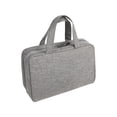 thumbnail image 2 of EGNMCR Trousse de Toilette Portable, Sac de Rangement de Toilette de Voyage, Trousse de Séparation Sec et Humide avec Crochet, Sac de Rasage Suspendable et Imperméable, Trousse Cosmétique pour Homme,, 2 of 8