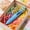 Blue-BU-home supplies, variant on KTTECTOA Mini Retractable Four-color Pen A Creatives and Stylish Stationery Item A Cute Retractable Four-color Planner Pen for Easter Suitable for Stationery Supplies Clearance Home Accessories Canada