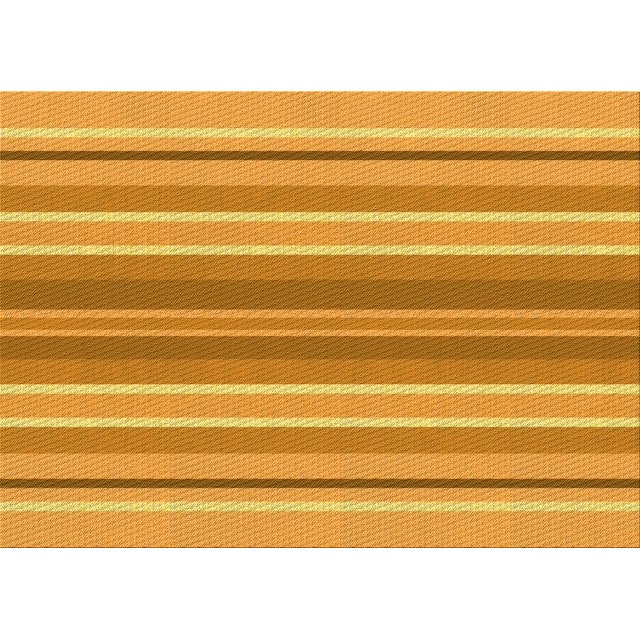 Ahgly Tapis Rectangulaire Lavable en Machine Intérieur Transitionnel Orange Néon, 4 Pieds x 6 Pieds