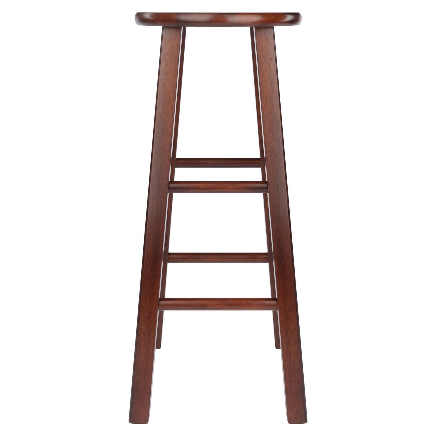 Element 2-Pc Bar Stool Set Walnut