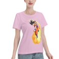 thumbnail image 2 of T-Shirt Basique à Manches Courtes pour Femmes Dragon Ball Wukong, 2 of 6