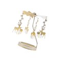 thumbnail image 1 of Xingzhi Spinning Tea Light Candle Holder Candle Lover Ornament Rotating Candlestick Elk, 1 of 9
