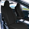 thumbnail image 5 of For 2017-2024 Tesla Model 3 FH Group Neoprene Waterproof Custom Fit Car Seat Covers  Black - Front Seats, 5 of 5
