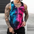 thumbnail image 2 of Birdeem Débardeur pour Hommes Gilets Imprimés Décontractés Sans Manches Col Rond T-Shirt Débardeurs, 2 of 12