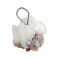 thumbnail image 1 of Aursykel Large Bath Pouf with Long Lasting Two-Color Rope and Foaming Net for Exfoliating and Gentle Lathering Suit for Men and Women Easy to Maintain for a Spa Quality Shower, 1 of 3