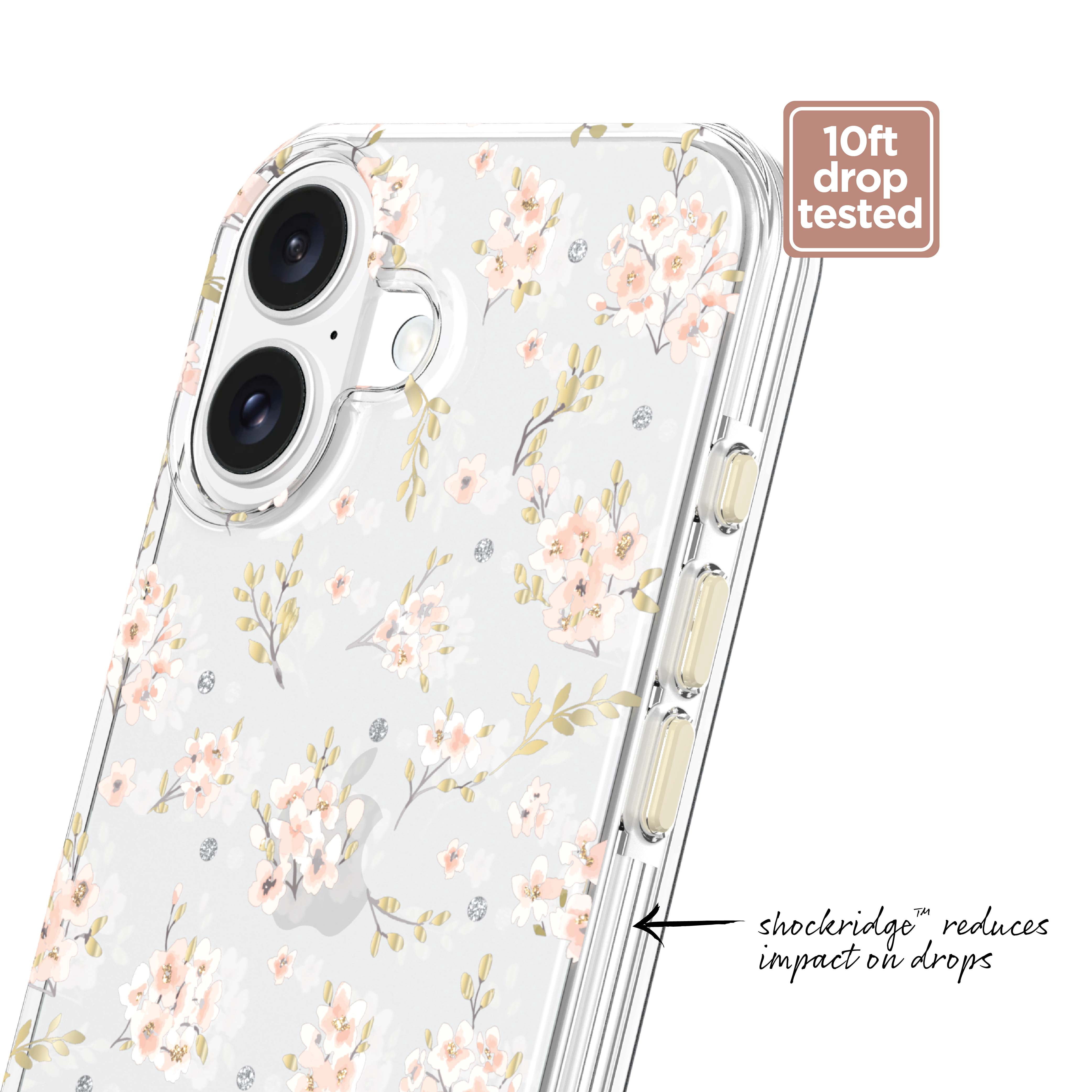 Petite Pink Floral Phone Case for iPhone 17