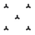thumbnail image 2 of Langgg Cord Winder Management Holder Cable Organizer Juicer Machine Wire Wrapper Organization Accessory Restaurant Hotel 1 Pc Black 5Set, 2 of 6