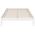 thumbnail image 3 of Atlantic Furniture Colorado Solid Wood Queen Bed in White, 3 of 3