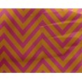 thumbnail image 4 of oneOone Georgette Viscose Fabric Chevron Geometric Print Fabric BTY 42 Inch Wide, 4 of 4
