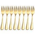 thumbnail image 1 of Agiferg Stainless Steel Colourful Forks 8PC for Fruit Desserts Ice Cream Cake Forks, 1 of 2