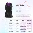 thumbnail image 5 of Yartina Girls Medieval Renaissance Princess Dresses Cold Shoulder Long Sleeve Gothic Victorian Dress Green 6, 5 of 5