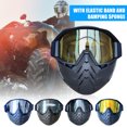 thumbnail image 1 of LJNYFDC Ridding Goggles Motorcycle Goggles with Full Face Guard Breathable Windproof Ultralight Adjustable Cycling Skiing Glasses, 1 of 7