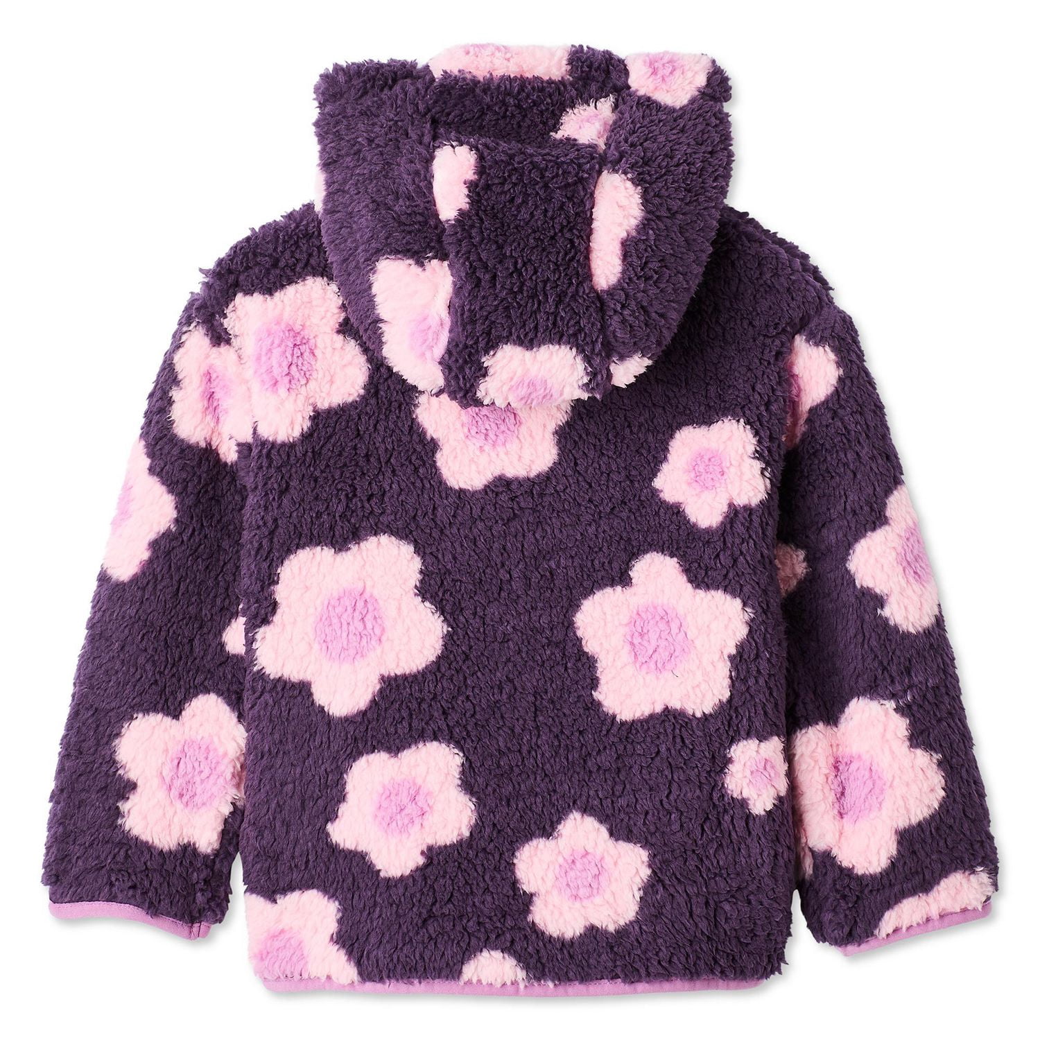 George Toddler Girls' Full Zip Teddy Fleece Jacket