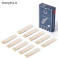 thumbnail image 1 of 10Pcs Alto Saxophone Reeds Full Size Strength 1.0 1.5 2.0 2.5 3.0 3.5 Woodwind, 1 of 8